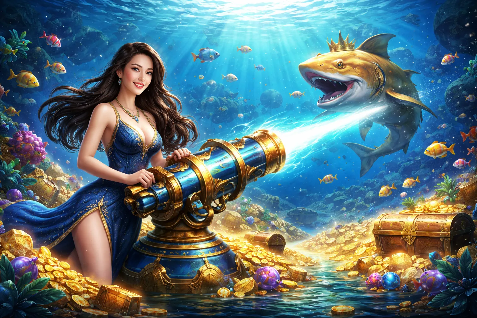 Hình ảnh chính trò chơi bắn cá trên 8bet app